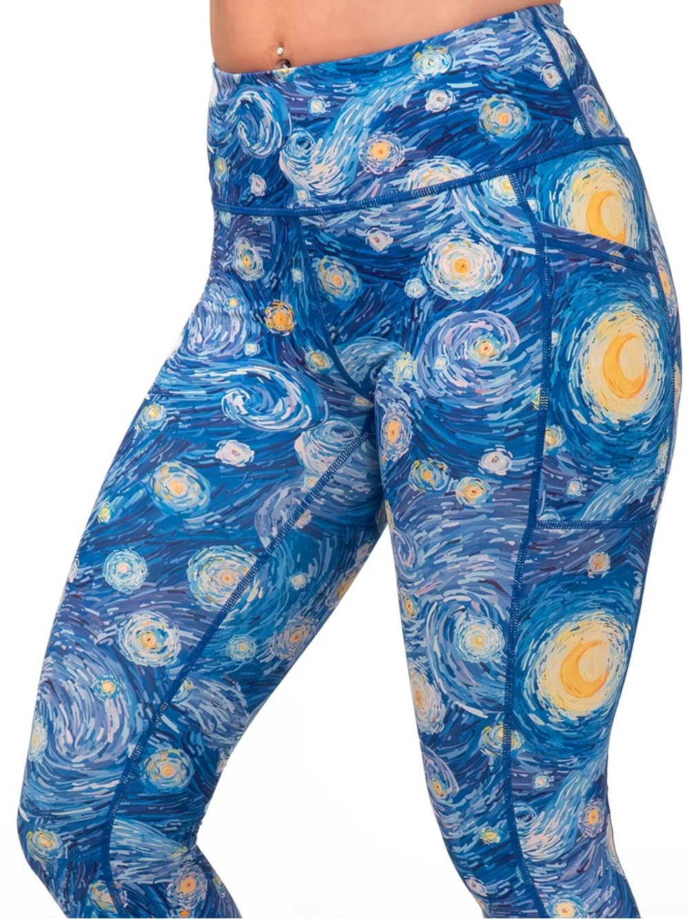 CVG Starry Night Leggings – Women’s Full Length – Side Pockets